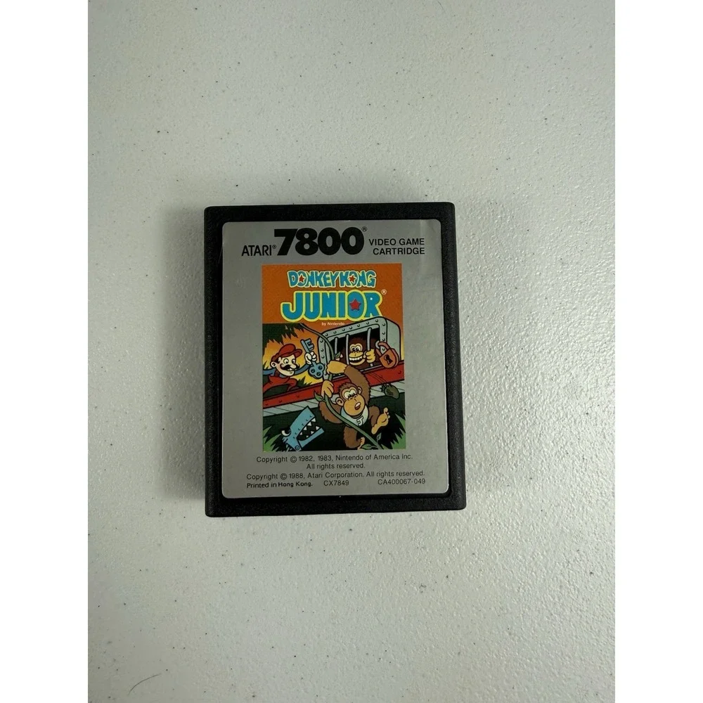 Donkey Kong Junior (Atari 7800, 1988) - Cartridge Only